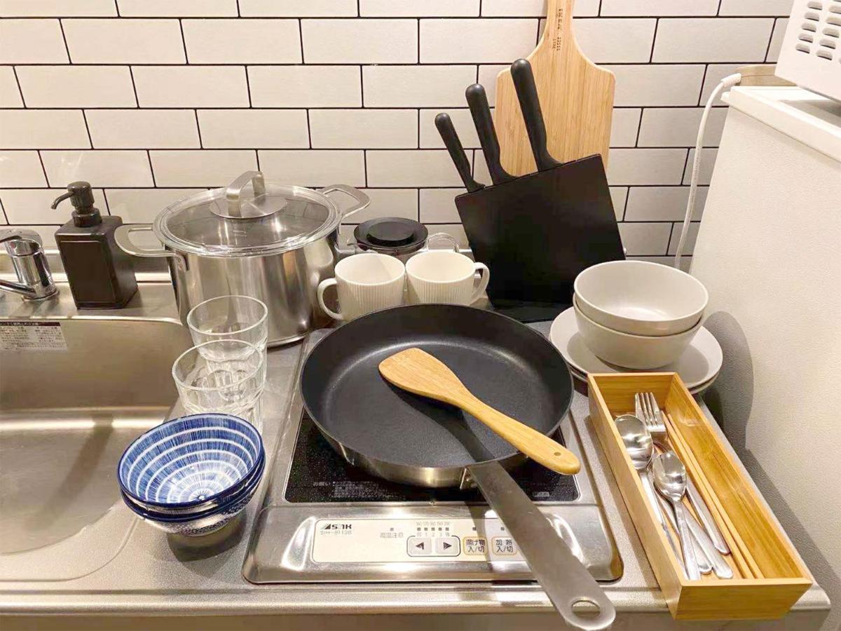 Tsubame Hotel Asakusabashi 3 Minutes Walk From Asakusabashi Station Near Asakusa, Akihabara, And Ueno Cooking Utensils And Kitchen Washing Machine Available Direct Access To Haneda And Narita Airports Tokyo prefektur Exteriör bild